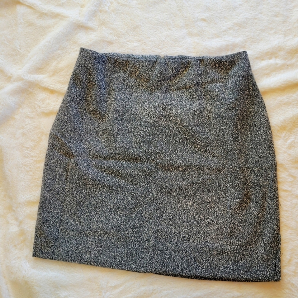 Mainframe Skirt Black and White Blend Size 9 Vintage Y2K